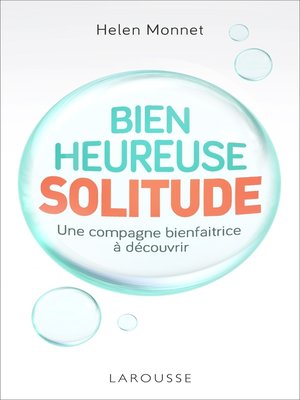 cover image of Bienheureuse Solitude
